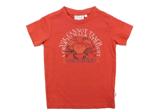 Wheat t-shirt wood crab